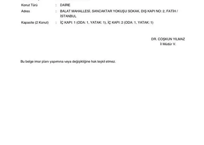 アパート Stunning Bright Modern 1bd Balat Gem! #328 *